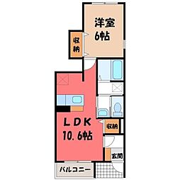JR日光線 鶴田駅 徒歩24分