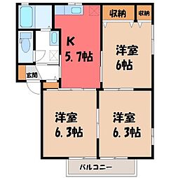 メゾンド・黒川 A 2階