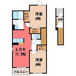 クラール・ハイム C 2階