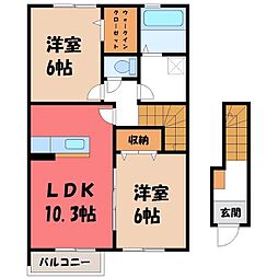 グリシーヌ 2階