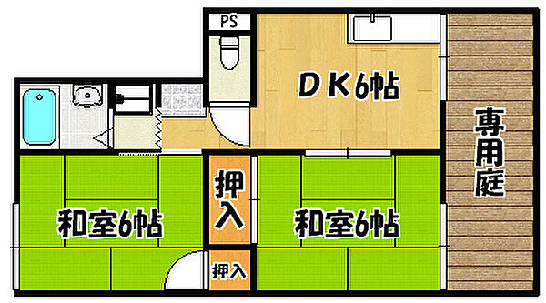 同じ建物の物件間取り写真 - ID:228040540742