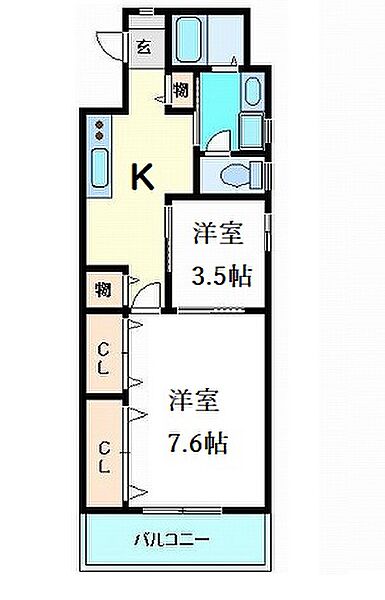 同じ建物の物件間取り写真 - ID:228044344778