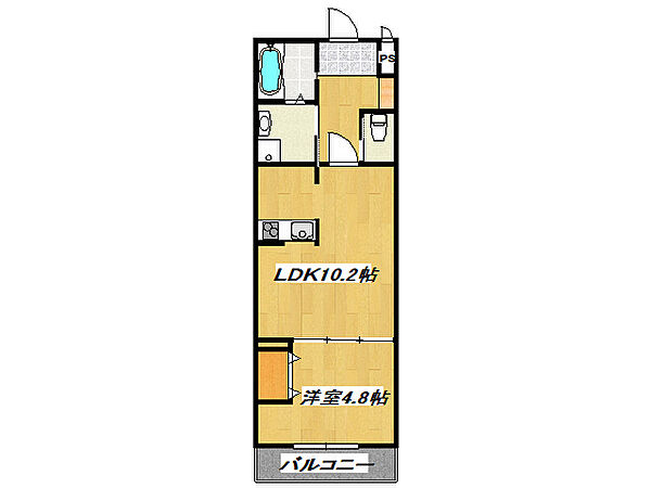 同じ建物の物件間取り写真 - ID:228044913173