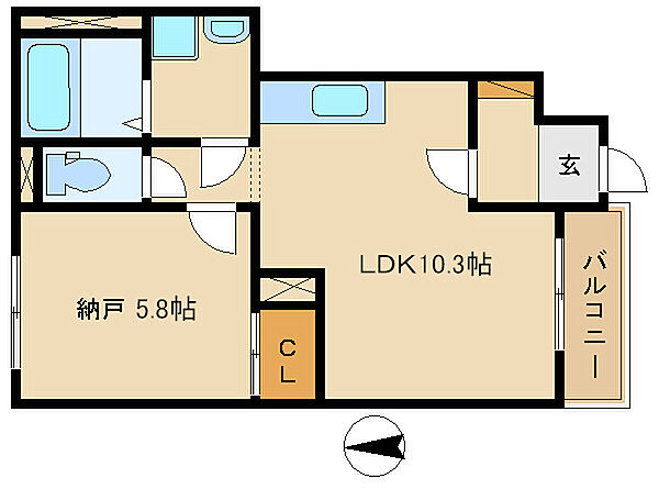 同じ建物の物件間取り写真 - ID:228046304267