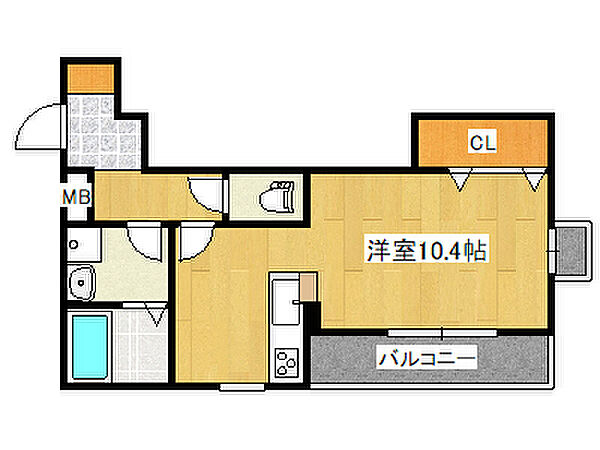 同じ建物の物件間取り写真 - ID:228047807765