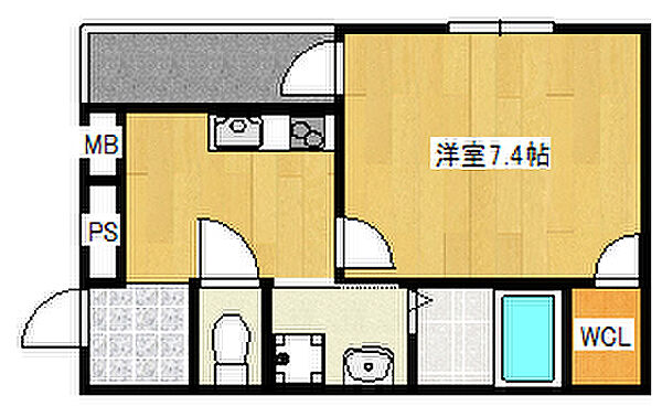 同じ建物の物件間取り写真 - ID:228048041500