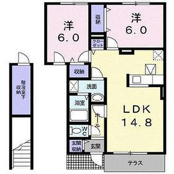 同じ建物の物件間取り写真 - ID:228046387489