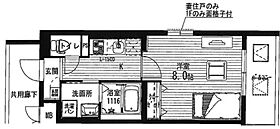 クローバー英賀保駅前 305 ｜ 兵庫県姫路市飾磨区城南町1丁目（賃貸マンション1K・3階・27.52㎡） その2