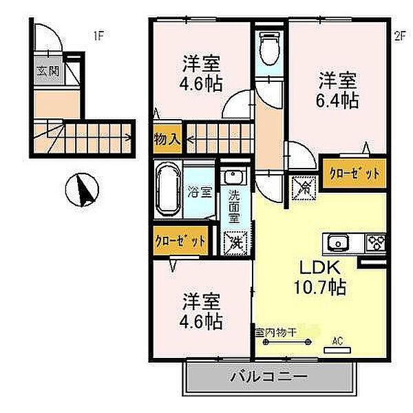 同じ建物の物件間取り写真 - ID:228048398564