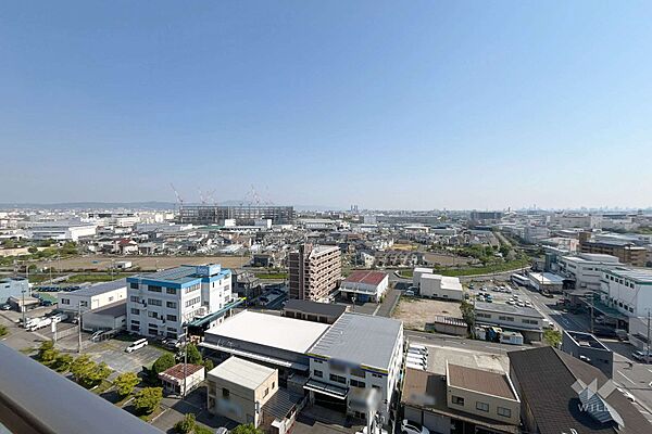 バルコニーからの眺め（南東方向）2021年築！13階部分、南向き住戸につき採光通風眺望良好！お気軽にお問い合わせください！