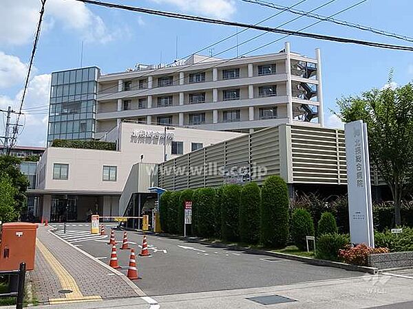 北摂総合病院の外観