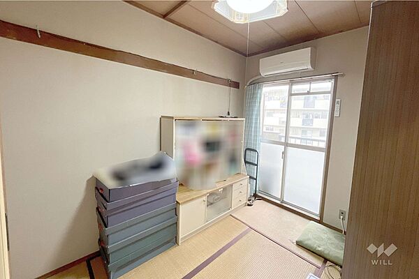 北側和室6帖［2026年5月2日撮影］全居室6帖以上！各居室に収納があり、居住空間をより広く確保できます！