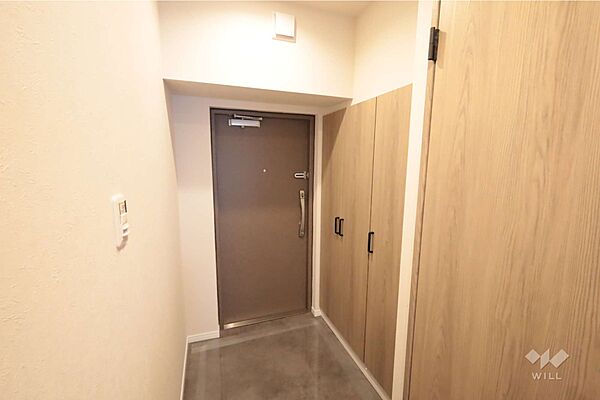玄関［2026年8月20日撮影］大きなシューズボックスがあり、玄関回りがすっきりと片付きそうです！