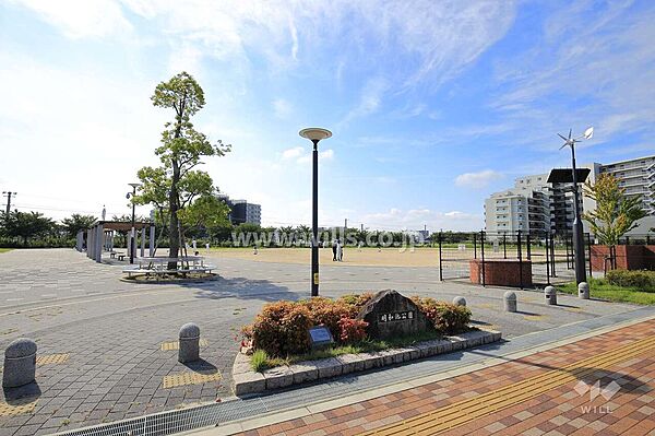 明和池公園の外観