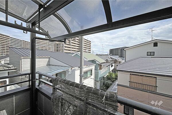 3階東側バルコニー［2026年9月14日撮影］2沿線利用可能の好立地！買い物施設や医療施設、教育施設も徒歩圏内に揃う便利な立地！