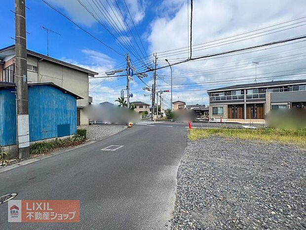 【前面道路】道の広さ日当たりなど、ぜひ現地もご確認ください。　