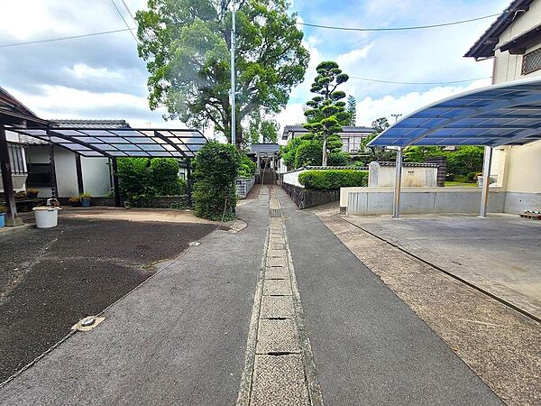 前面道路