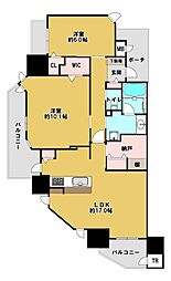 間取図画像 2SLDK