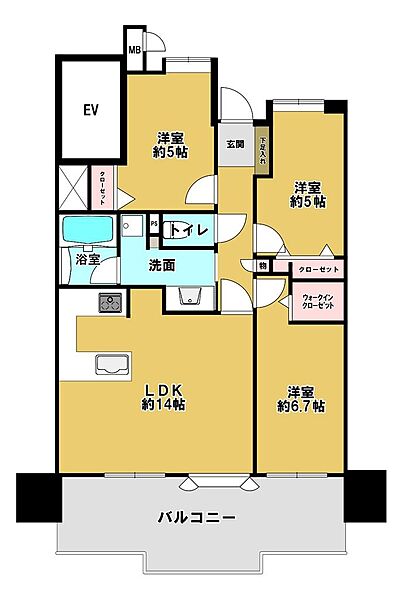 間取り：344000019425