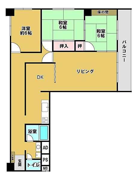 間取り：344000020293