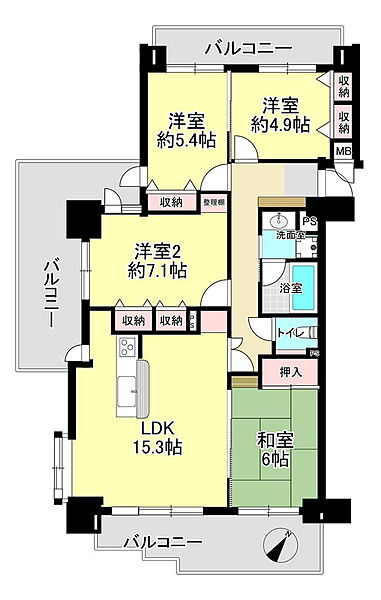 間取り：346000047131
