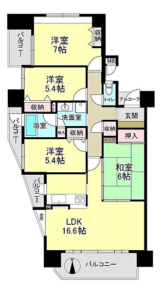 間取り：346000046396