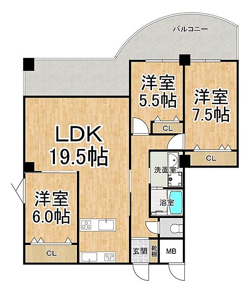 間取り：346000047426
