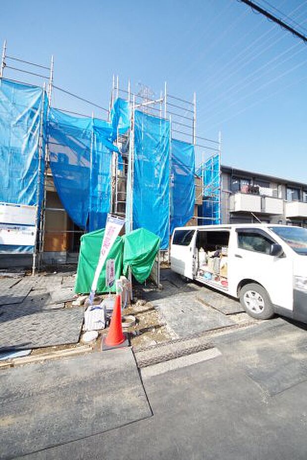 令和6年2月24日撮影　建築中