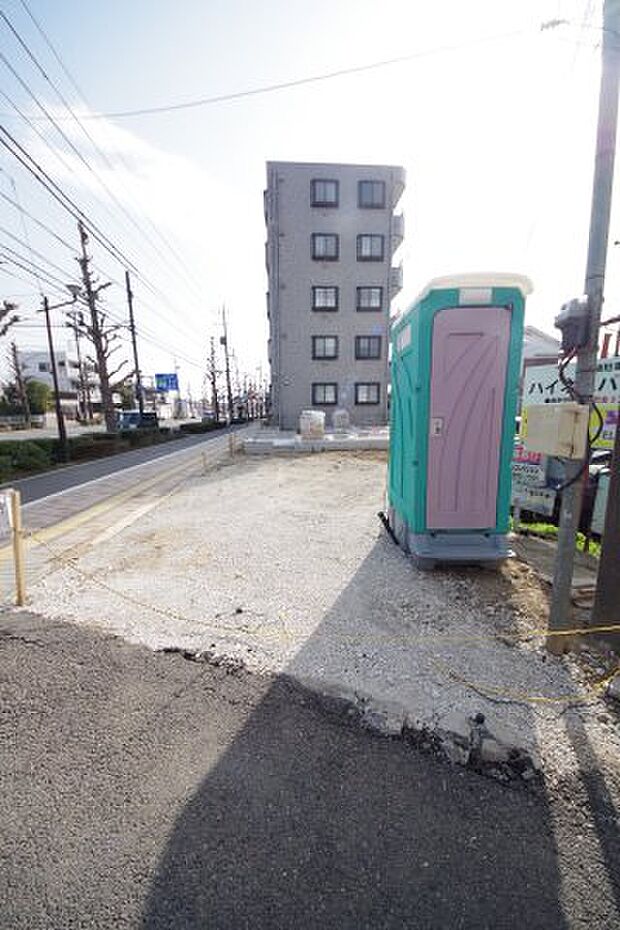 令和6年3月17日撮影　建築中