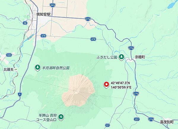 地図を拡大表示