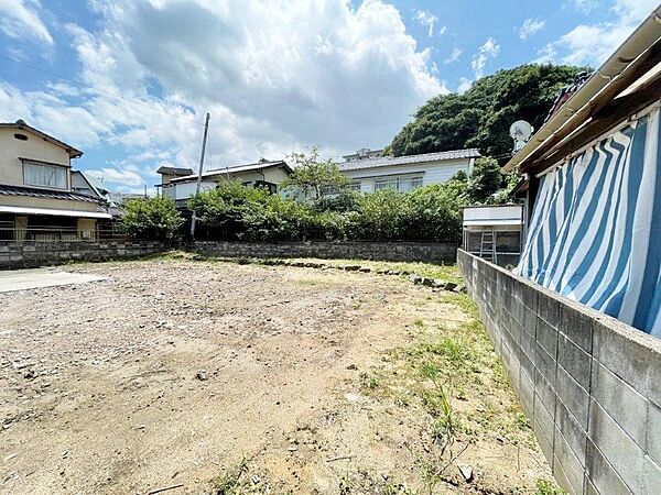 隣地との境目です。