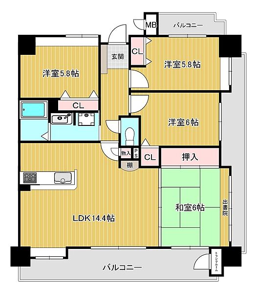 間取り：340000296760