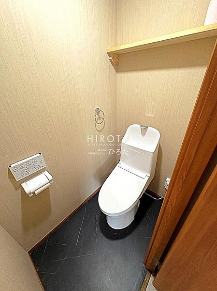 温水洗浄トイレを採用。寒い冬も冷えずに済みます。