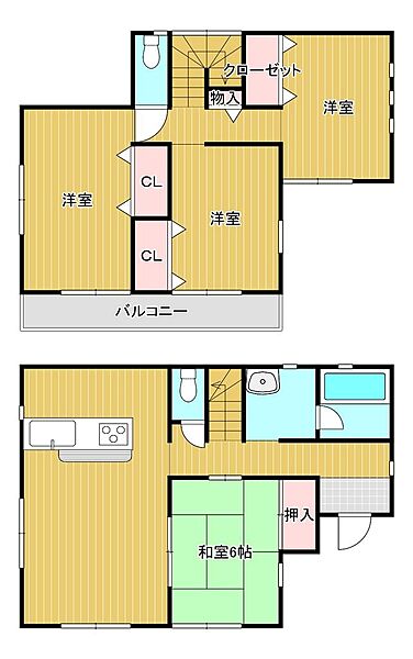 間取り図は現況を優先します。