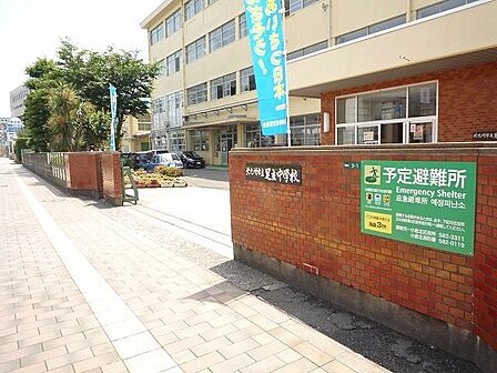 北九州市立足立中学校（520m）