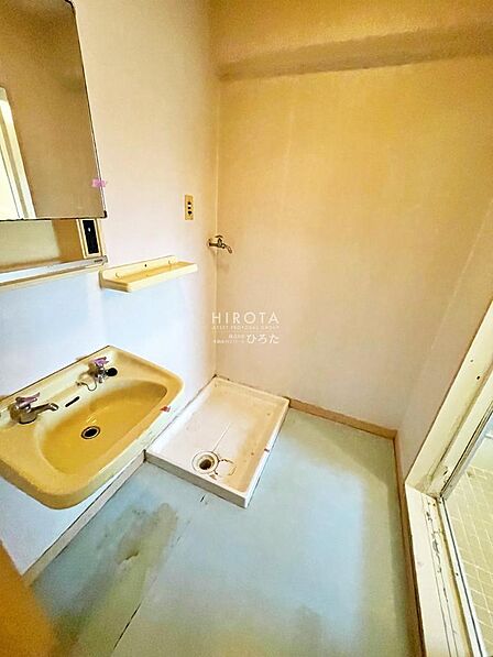 洗面脱衣場です。