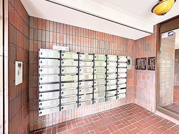 郵便ボックスの写真です。