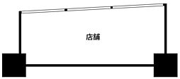 あべのベルタ北棟住宅 ワンルームの間取図画像