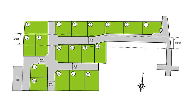 販売中の区画につきましてはお気軽にお問合せください