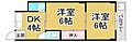 浜甲シーサイドマンション4階4.5万円
