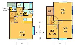 チャボハウス 3LDKの間取図画像