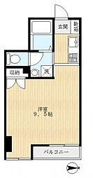 アイフィールドマンション 1Kの間取図画像