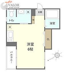 間取図画像 ワンルーム