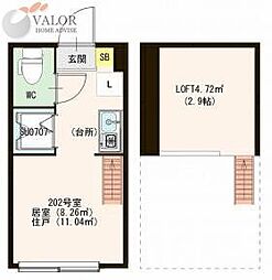 間取図画像 ワンルーム