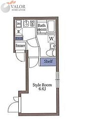 間取図画像 ワンルーム
