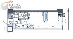 フェニックス新横濱クアトロ ワンルームの間取図画像