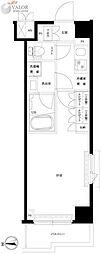 ルーブル横濱矢向 1Kの間取図画像
