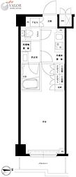 ルーブル横濱矢向 1Kの間取図画像