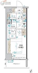 ブライズ吉野町 1Kの間取図画像