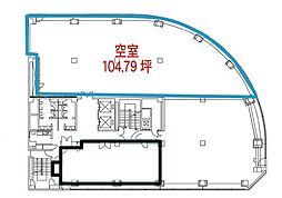 合人社広島紙屋町アネクスの間取図画像